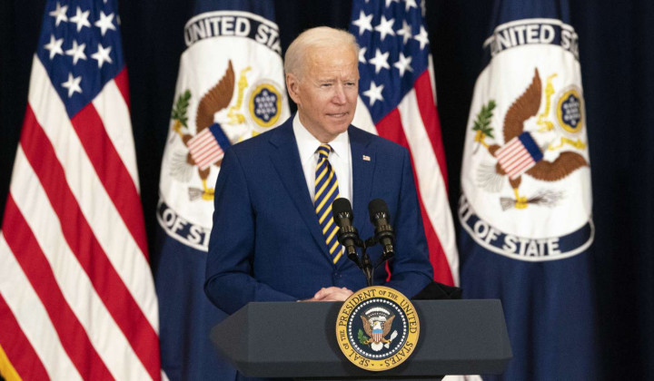 Ameriski predsednik Joe Biden (foto: dpa/STA)