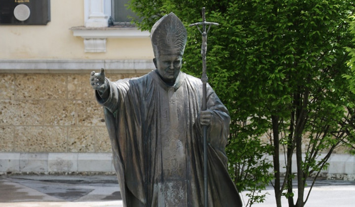 Sveti papež Janez Pavel II. (foto: Romarski urad Brezje)
