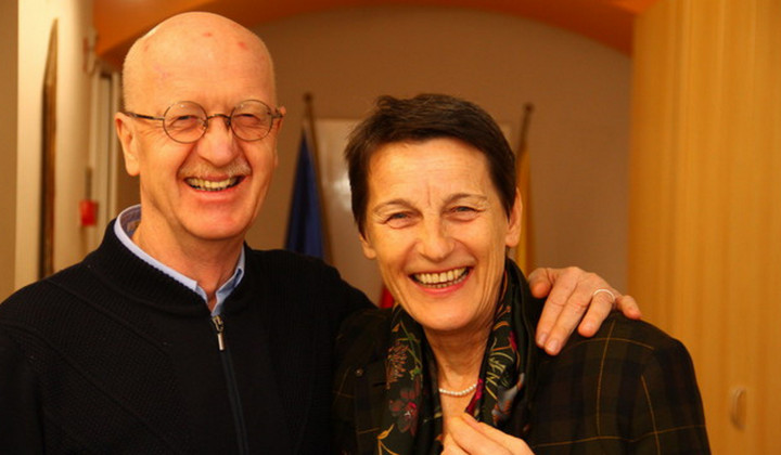Andrej in Verena Perko (foto: Izidor Šček)