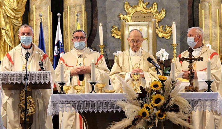 Nadškof Kramberger obeležil kar tri prelomne jubileje (foto: Vatican News)