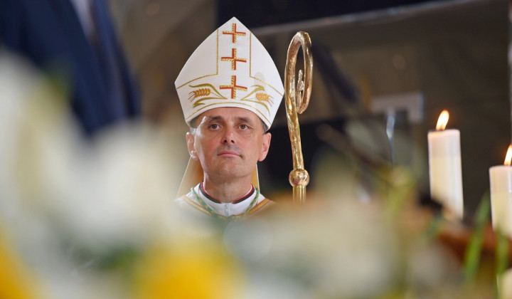 Novomeški škof dr. Andrej Saje (foto: Rok Mihevc)