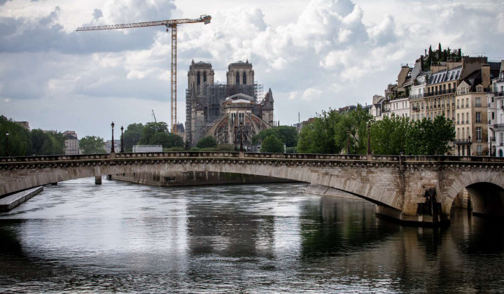 Prenova katedrale Notre Dame (foto: Xinhua/STA)