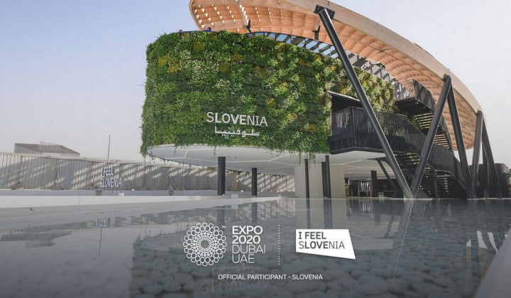 Slovenski paviljon na svetovni razstavi EXPO v Dubaju (foto: spirit.si)