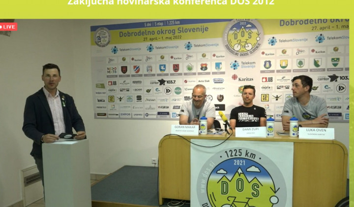 Tiskovna konferenca, na kateri so predstavili letošnjo dobrodelno akcijo (foto: Posnetek zaslona)