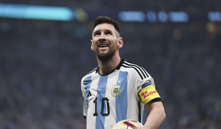 Argentinski nogometaš Lionel Messi (foto: STA / Xinhua)