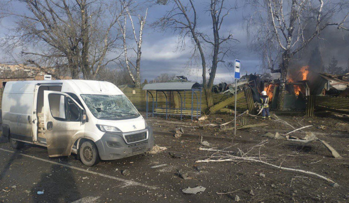 Zaradi ruskih raketnih napadov je včeraj spet trpelo ukrajinsko prebivalstvo. (foto: Telegram kanal Zelenskiy / Official)