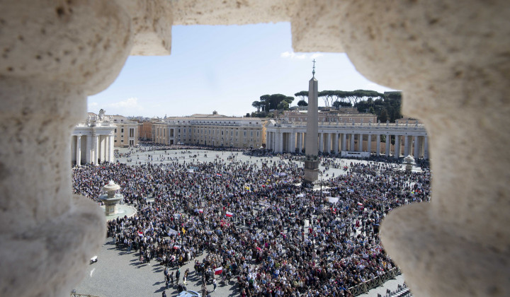 Verniki na Trgu sv. Petra (foto: Vatican Media)