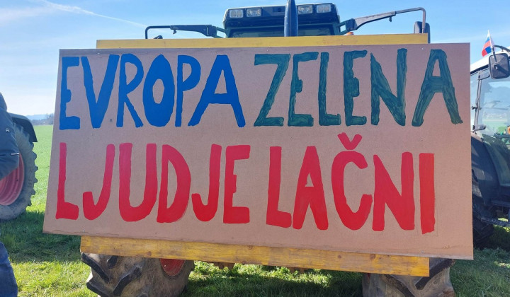 Protest kmetov (foto: Barbara Lombar)