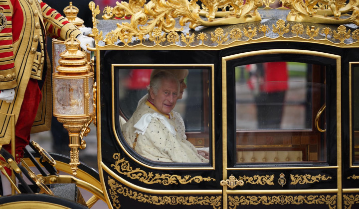 Kralj Karel III. in kraljica Camilla (foto: FB The British Monarchy)