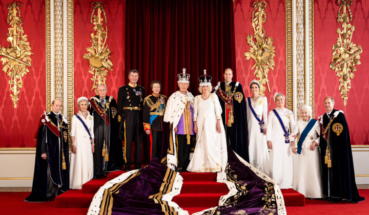 Kraljeva družina (foto: Hugo Burnand/Uradna stran Kraljeve družina)
