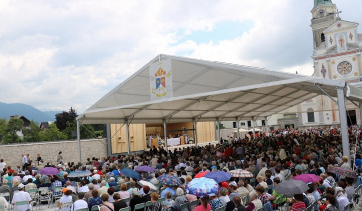 Jubilejno 50. romanje bolnih, invalidov in ostarelih na Brezje (foto: Katoliška Cerkev)
