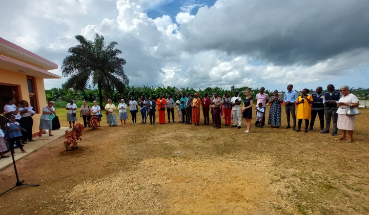 Odprtje vrtca v Angoli (foto: Misijonsko središče Slovenije)