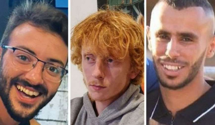 Yotam Haim (28), Samer Talalka (22),  Alon Shamriz (26) (foto: https://twitter.com/manelmarquez)