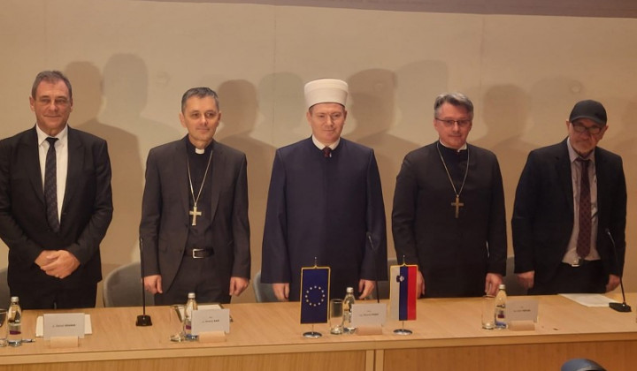 Predstavniki verskih skupnosti (foto: Katoliška cerkev)