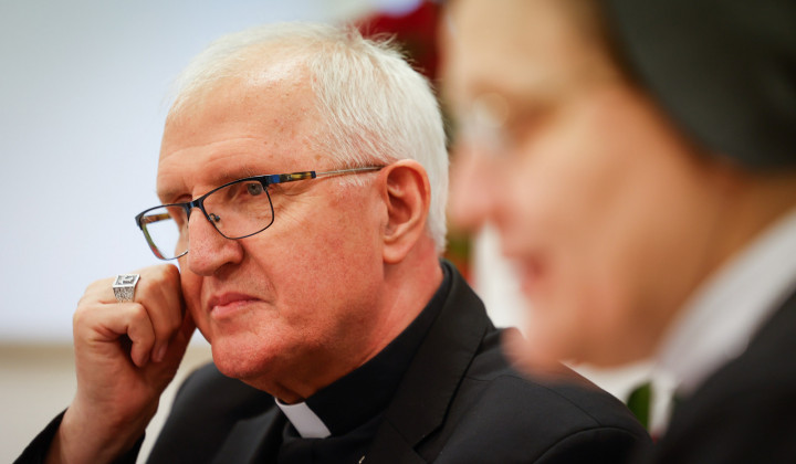 Ljubljanski nadškof Stanislav Zore (foto: Anze Malovrh/STA)