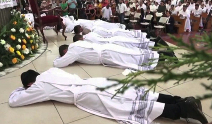 Posvečenje novih duhovnikov v Nikaragvi, 6. 1. 2024 (foto: Vatican News)