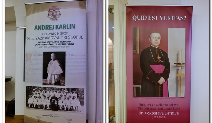 Razstava o škofih Karlinu in Grmiču (foto: Vatican News)