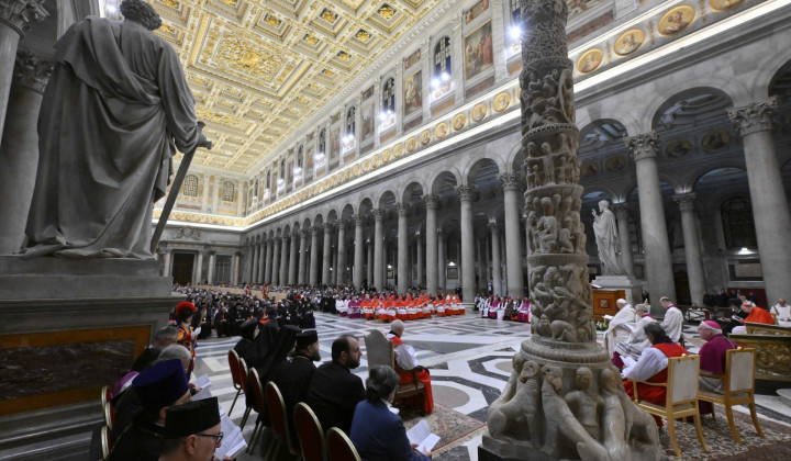 Ekumenske večernice v baziliki sv. Pavla (foto: Vatican Media)