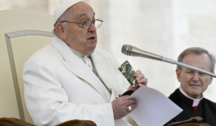Papež Frančišek  (foto: Vatican Media)