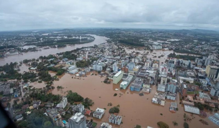 Poplave na jugu Brazilije (foto: Brazilska vojska)
