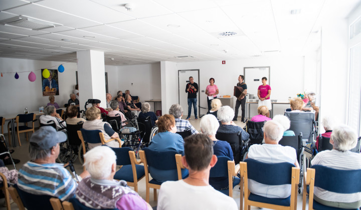 V Domu starejših občanov v Vrtojbi (foto: Rok Mihevc)