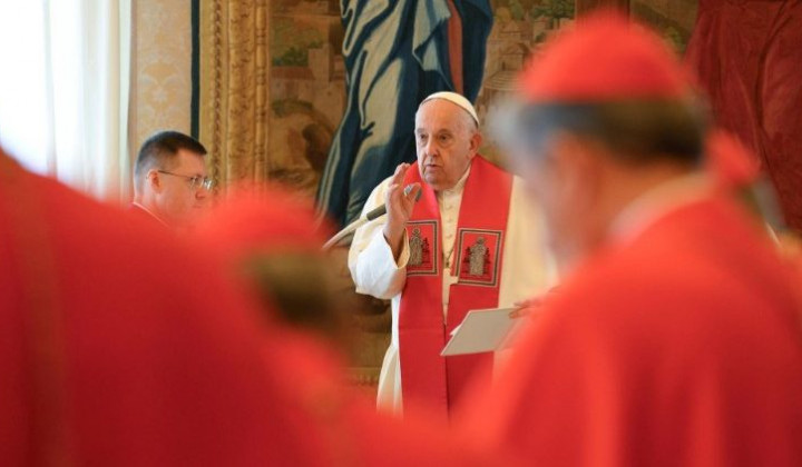 Papež Frančišek (foto: VATICAN MEDIA Divisione Foto)