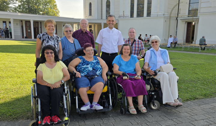 Na romanju bolnikov in invalidov (foto: Škofija Novo mesto)