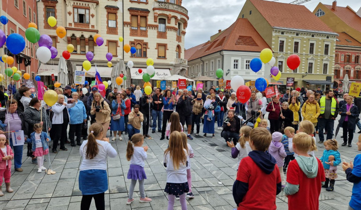 Pohod za življenje v Mariboru (foto: Silvo Sok)