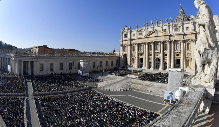 Vatikan, trg svetega Petra (foto: Vatican Media)