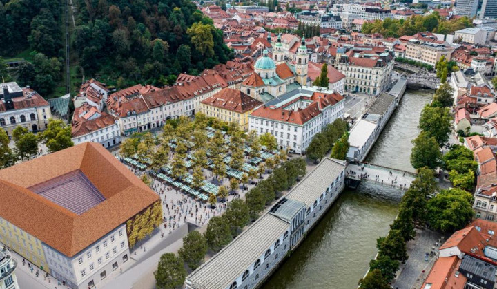 Prenova ljubljanske tržnice (foto: Elea iC; Scapelab)