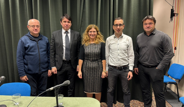 Franci Trstenjak, Valentin Areh, Tanja Dominko, Danijel Poslek in Aljoša Rehar (foto: Rok Mihevc)