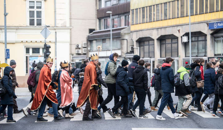 Koledniki v prestolnici (foto: Rok Mihevc)