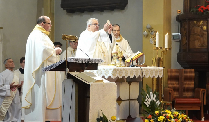 Poslovilna sveta maša škofa Petra Štumpfa (foto: Radio Vatikan)