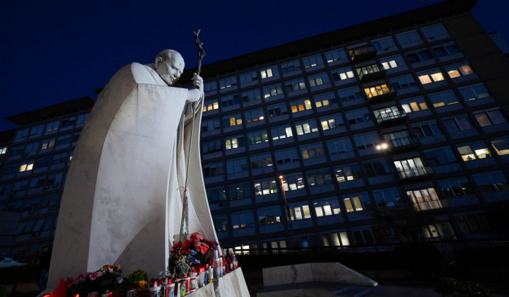 Bolnišnica Gemelli (foto: Vatican Media)