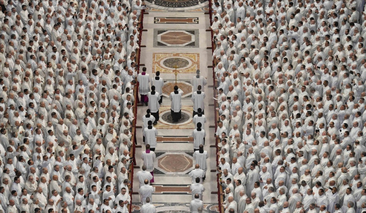 V Vatikanu so bili zbrani stalni diakoni (foto: Vatican Media)