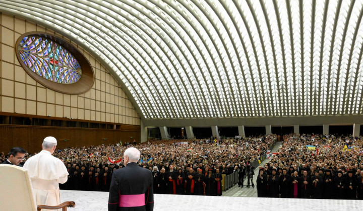 Leon XIV. nagovoril vzhodne Cerkve (foto: Vatican Media)