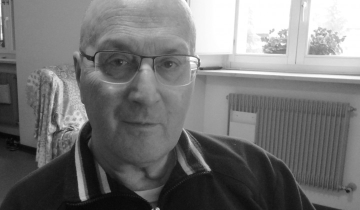 Pokojni duhovnik msgr. dr. Marino Qualizza leta 2014 (foto: Matjaž Merljak)