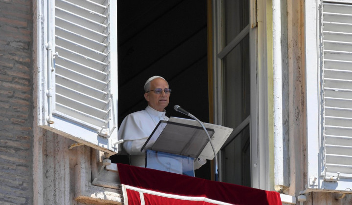 Papež Leon XIV. Papež Leon XIV. (foto: Matteo Pernaselci/Vatican Media)