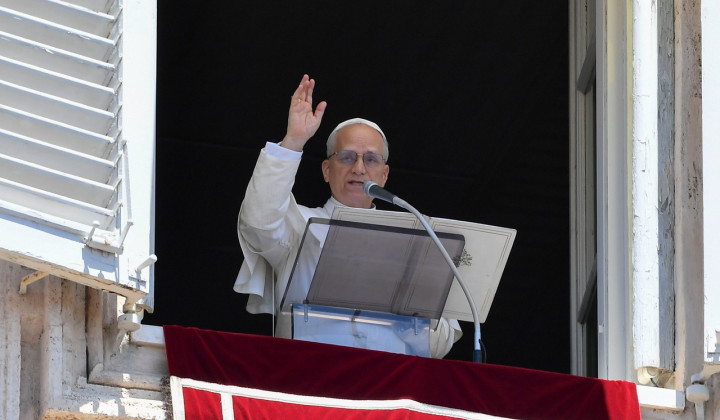 Papež Leon XIV. Papež Leon XIV. (foto: Matteo Pernaselci/Vatican Media)