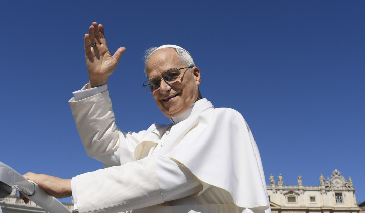 Papež Leon XIV. pri splošni avdienci Papež Leon XIV. pri splošni avdienci (foto: Vatican media)