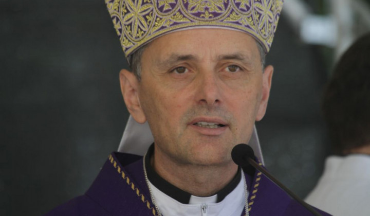 Novomeški škof Andrej Saje Novomeški škof Andrej Saje (foto: Bogomir Štefanič, Družina)