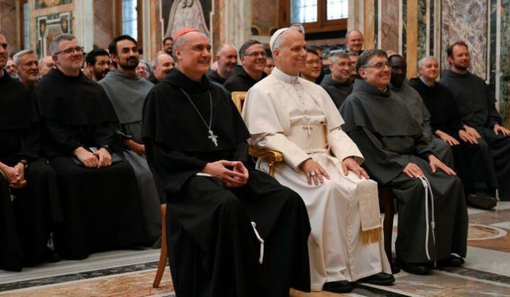 Papež Leon XIV. Papež Leon XIV. (foto: Vatican Media)