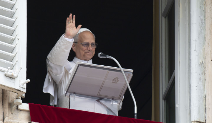 Papež Leon (foto: Matteo Pernaselci / VaticanMedia)