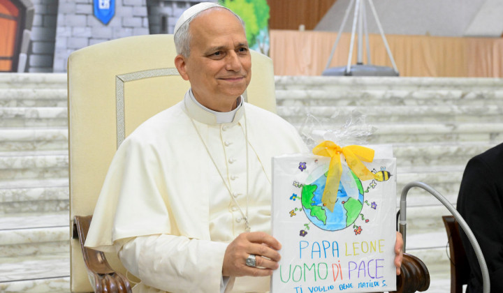 Papež Leon XIV. (foto: Simone Risoluti/Vatican Media)