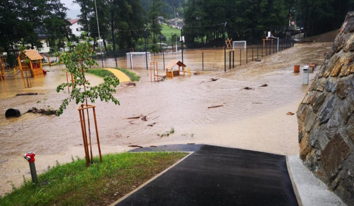 Vitanje je prizadelo neurje Vitanje je prizadelo neurje (foto: Občina Vitanje)