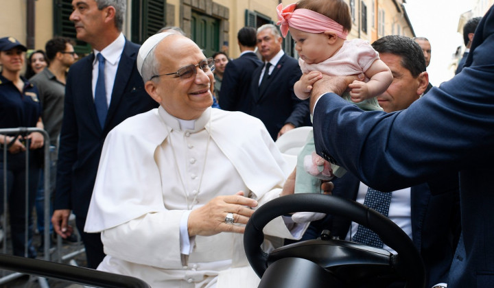 Papež Leon XIV. v Castel Gandolfu Papež Leon XIV. v Castel Gandolfu (foto: Vatican Media)