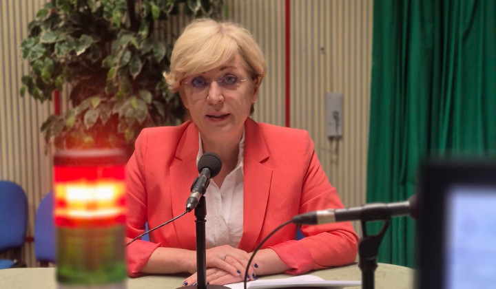 Evropska poslanka SDS in podpredsednica EPP Romana Tomc (foto: ARO)