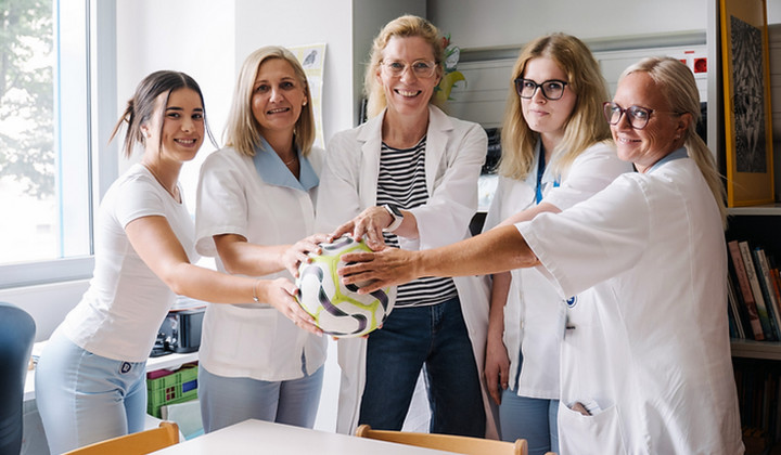 Zaposleni na Oddelku za pediatrijo SB Slovenj Gradec (foto: SB Slovenj Gradec)