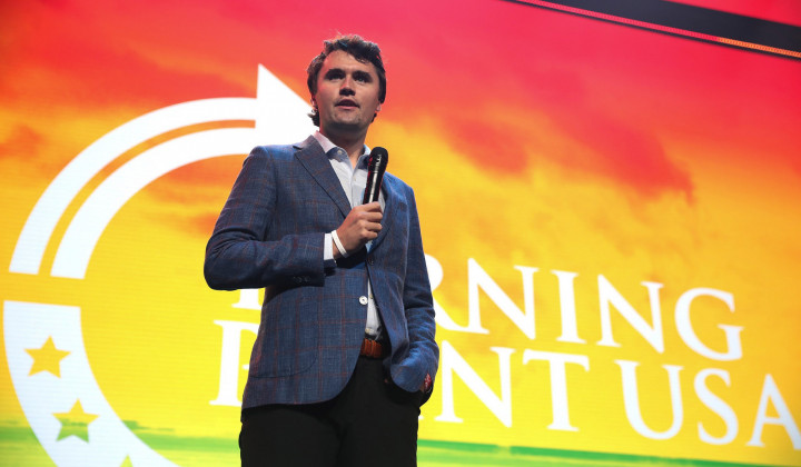 Charlie Kirk Charlie Kirk (foto: Gage Skidmore from Surprise, AZ, ZDA)