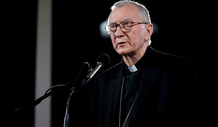 Vatikanski državni tajnik kardinal Pietro Parolin (foto: STA)